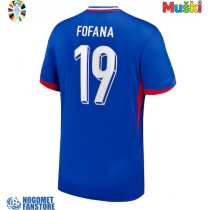 Francuska Youssouf Fofana #19 Domaci Dres EP 2024 Kratak Rukav